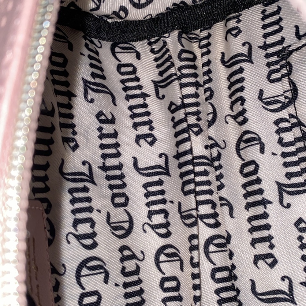 JUICY COUTURE MINI BARREL CROSSBODY BAG DUSTY BLUSH NWT - Picture 3 of 6